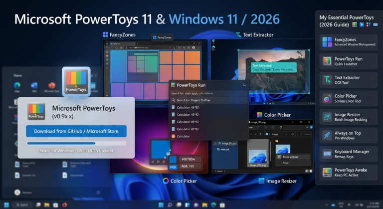 PowerToys Download Guide for Windows 11 & 10 How I Use Its Best Hidden Features (2026)